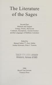 Tapa de The Literature of the Sages