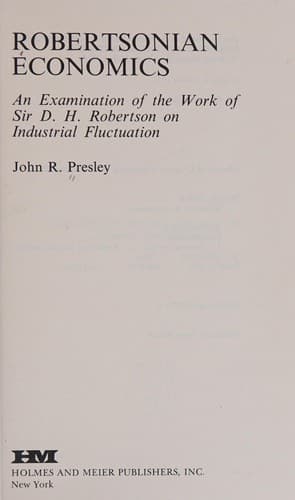 Tapa de Robertsonian economics