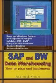 Tapa de SAP and BW data warehousing
