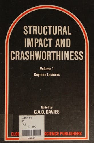 Tapa de Structural Impact and Crashworthiness