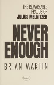 Tapa de Never enough