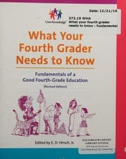 Tapa de What your fourth grader needs to know