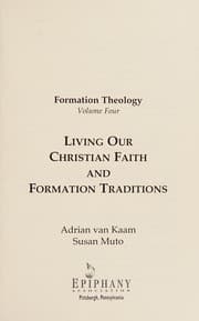Tapa de Living our Christian faith and formation traditions
