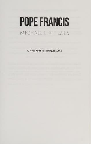 Tapa de Pope Francis