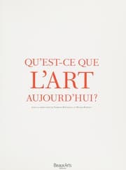 Tapa de Qu'est-ce que l'art aujourd'hui?