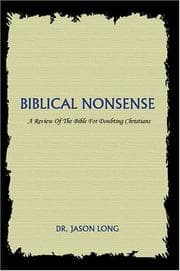 Tapa de Biblical Nonsense