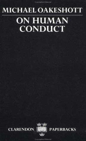Tapa de On human conduct