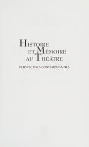 Tapa de Histoire et mémoire au théâtre