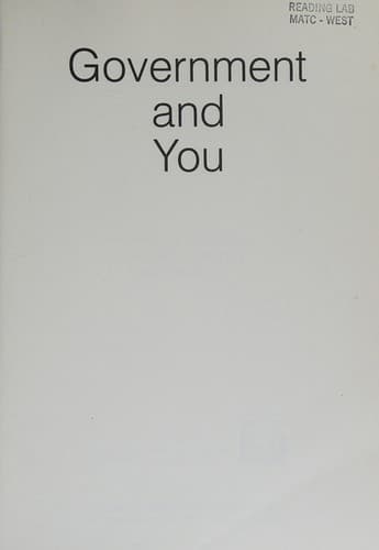 Tapa de Government and you
