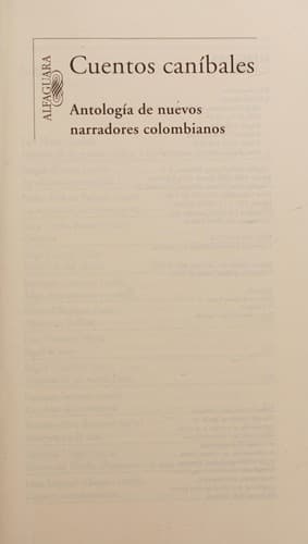 Tapa de Cuentos caníbales