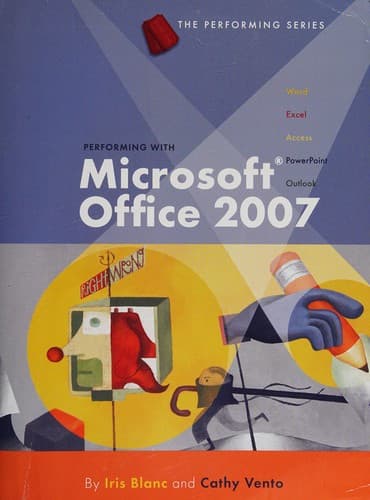 Tapa de Performing with Microsoft Office 2007