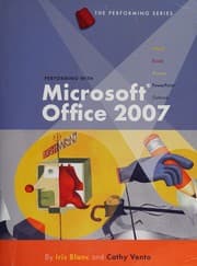 Tapa de Performing with Microsoft Office 2007
