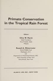 Tapa de Primate conservation in the tropical rain forest