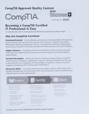 Tapa de CompTIA Storage+
