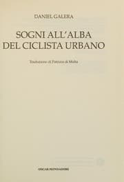 Tapa de Sogni all'alba del ciclista urbano