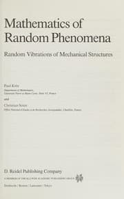 Tapa de Mathematics of random phenomena
