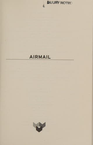 Tapa de Airmail