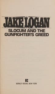 Tapa de Slocum and the gunfighter's greed