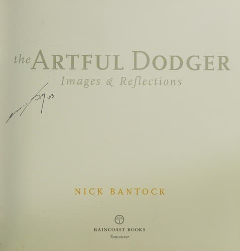 Tapa de The artful dodger