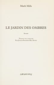 Tapa de Le jardin des ombres