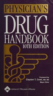 Tapa de Physician's Drug Handbook