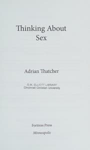 Tapa de Thinking about sex