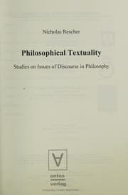 Tapa de Philosophical Textuality