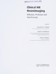 Tapa de Clinical MR neuroimaging
