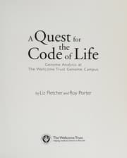 Tapa de A quest for the code of life