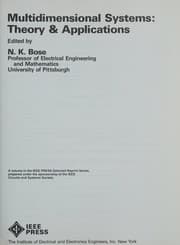 Tapa de Multidimensional systems