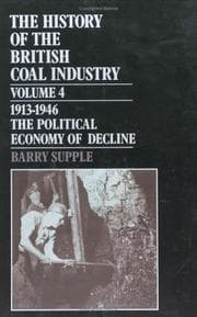 Tapa de The history of the British coal industry