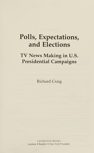 Tapa de Polls, Expectations, and Elections