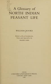 Tapa de A glossary of north Indian peasant life