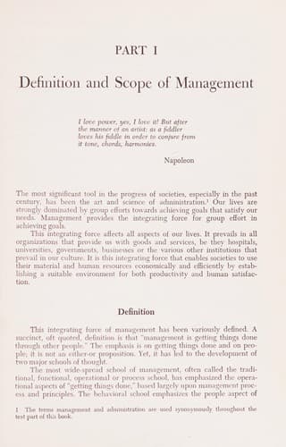 Tapa de Management and the behavioral sciences