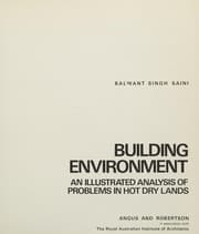 Tapa de Building environment