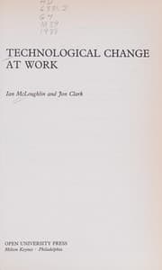 Tapa de Technological change at work
