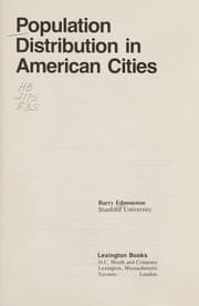 Tapa de Population distribution in American cities