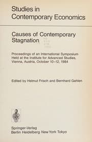Tapa de Causes of contemporary stagnation