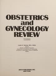Tapa de Obstetrics and gynecology review