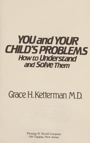Tapa de You and your child's problems