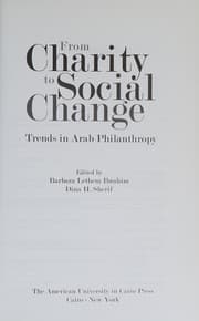 Tapa de From Charity to Social Change