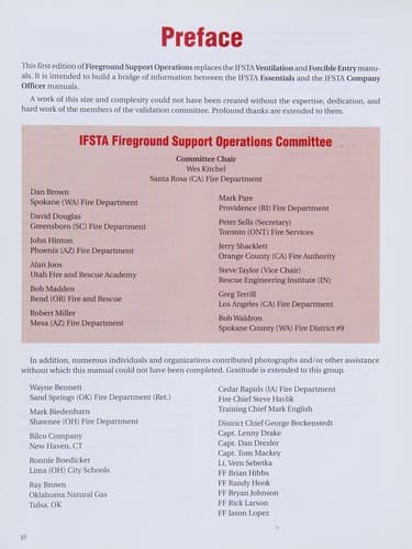 Tapa de Fireground Support Operations