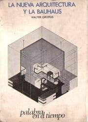 Tapa de La nueva arquitectura y la Bauhaus
