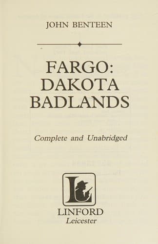 Tapa de Fargo: Dakota Badlands