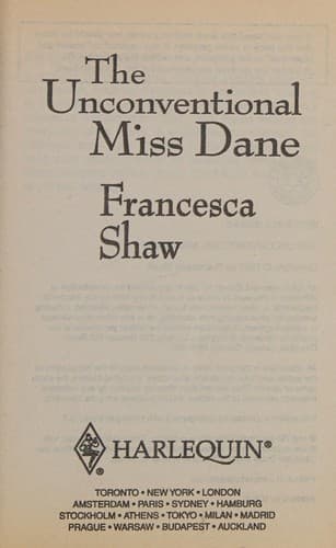 Tapa de The Unconventional Miss Dane