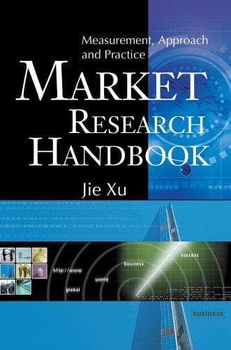 Tapa de Market Research Handbook