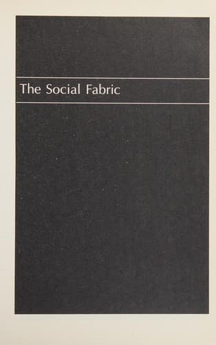 Tapa de The Social fabric
