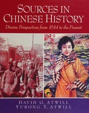 Tapa de Sources in Chinese history