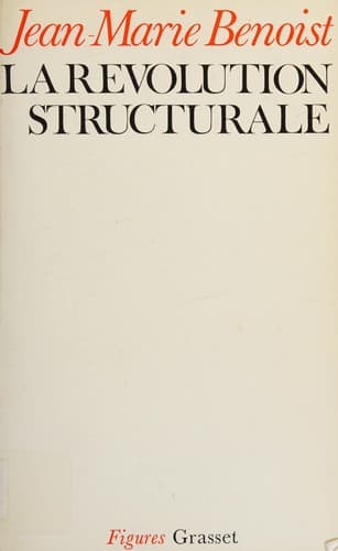 Tapa de La révolution structurale