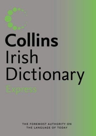 Tapa de Collins Irish Dictionary
